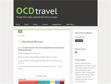 Tablet Screenshot of ocdtravel.com